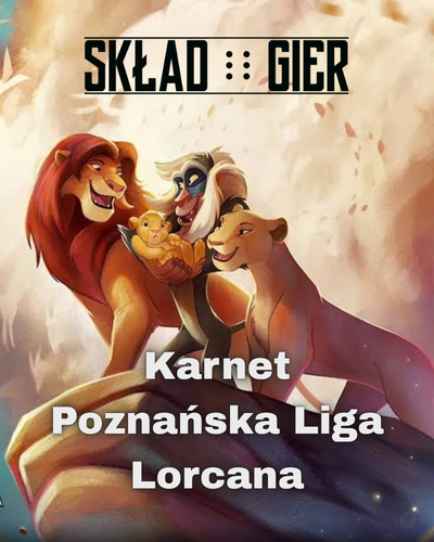 Bilet - Turniej - Poznańska Liga Lorcana Karnet