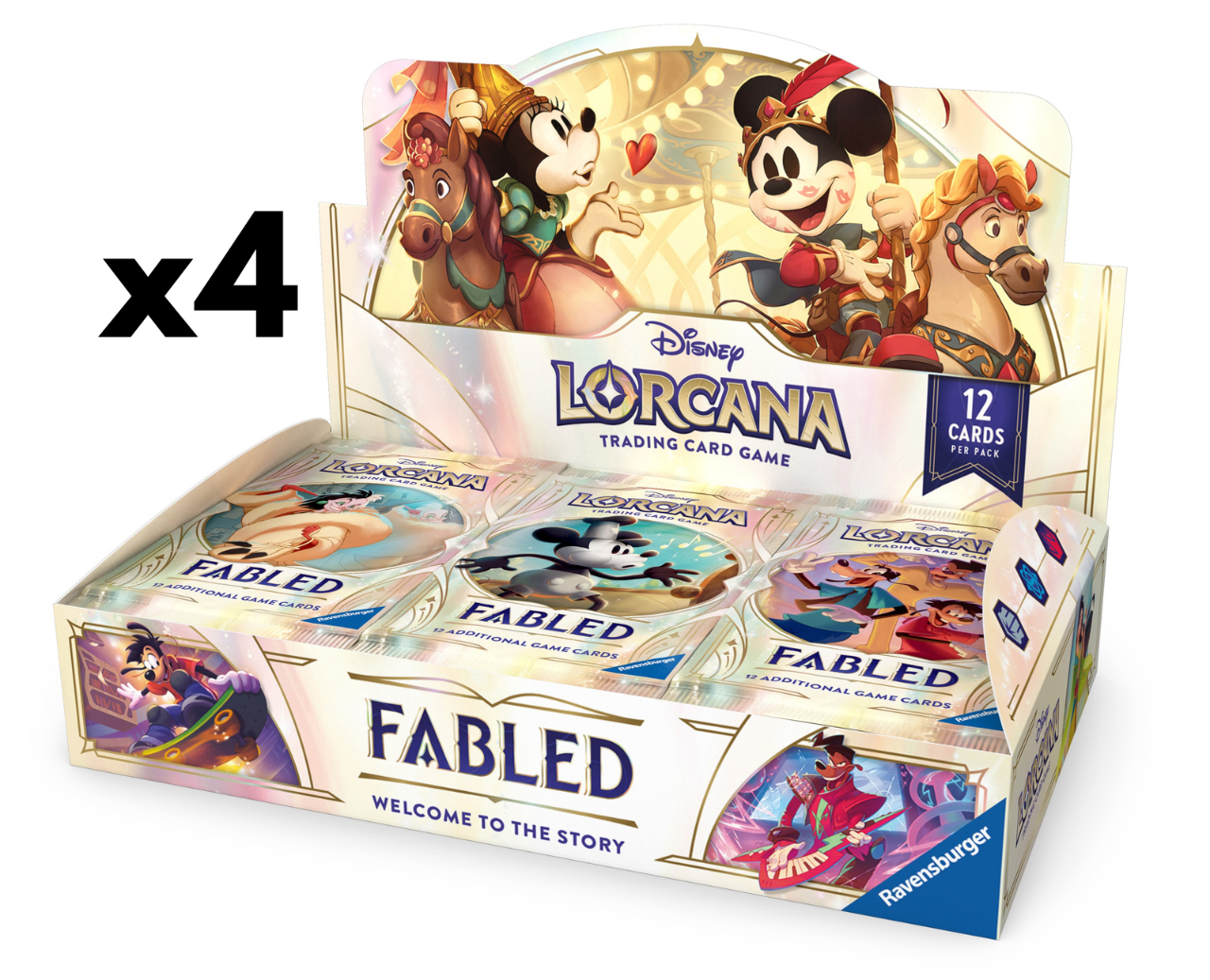 lorcana booster box case Disney Lorcana - Fabled
