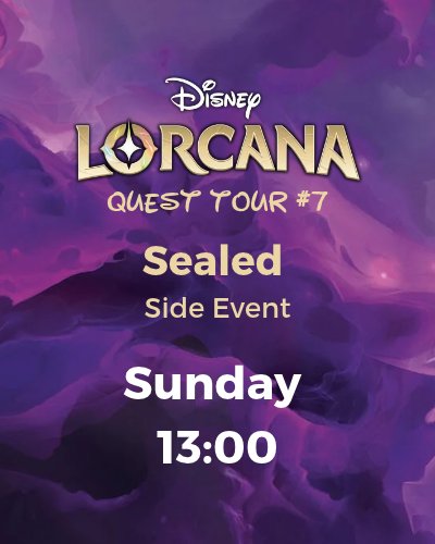 Bilet - Turniej - Lorcana - Quest Tour - Sealed Side Event