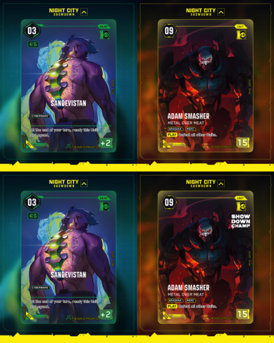 Bilet - Turniej - Cyberpunk TCG - Welcome to Night City - Night City Showdown