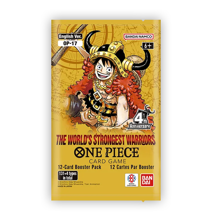 One Piece Card Game Booster OP-17 - The World's Strongest Warriors
