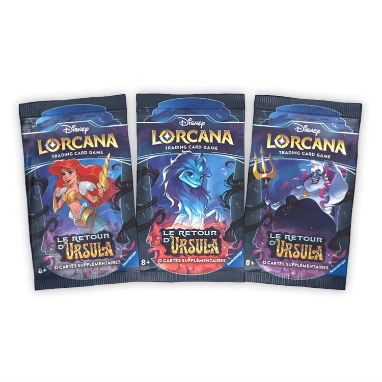 Disney Lorcana - Ursula's Return - Booster Box Sealed Case (4 x Box)