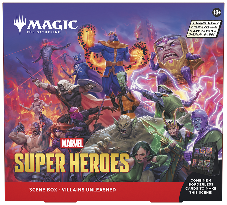 MTG - Marvel Super Heroes - Scene Box - Villains Unleashed