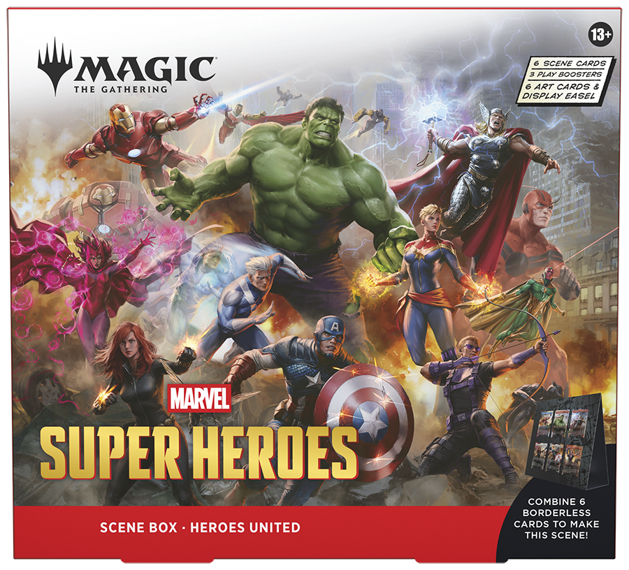 MTG - Marvel Super Heroes - Scene Box - Heroes United