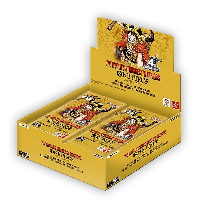 One Piece Card Game Booster Display OP-17 - The World's Strongest Warriors