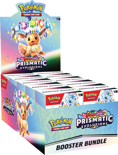 Pokmon TCG Scarlet & Violet - Prismatic Evolutions - Sealed 10 x Skad Gier Pokmon TCG Scarlet & Violet - Prismatic Evolutions - Sealed 10 x Skad Gier