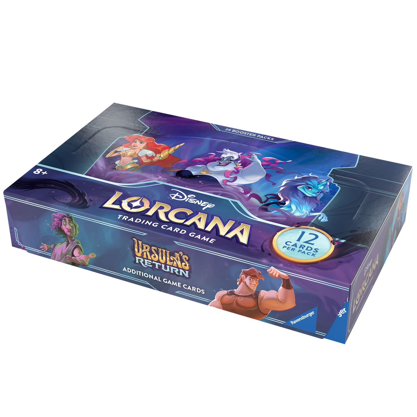 Disney Lorcana - Ursula's Return - Booster Box Sealed Case (4 x Box)
