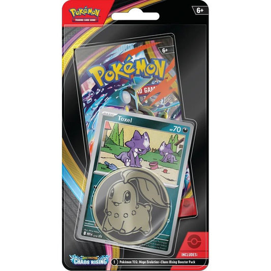 Pokémon TCG: Mega Evolution - Chaos Rising - Checklane Blister - Toxel