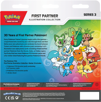Pokémon TCG: First Partner Booster Collection series 3