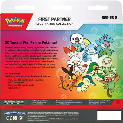 Pokémon TCG: First Partner - Illustration Collection - Series 2