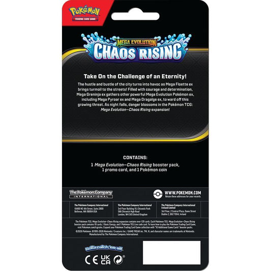 Pokémon TCG: Mega Evolution - Chaos Rising - Checklane Blister - Toxel