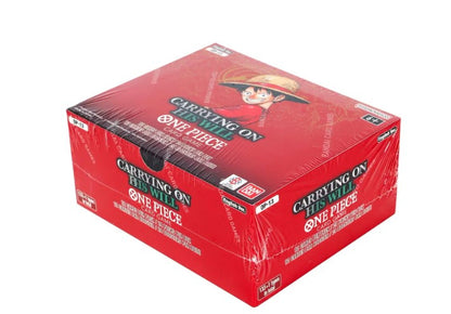 One Piece TCG - OP-13 - Carrying on His Will - Booster Box (24 Packs)