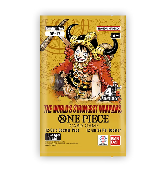 One Piece Card Game Booster OP-17 - The World's Strongest Warriors