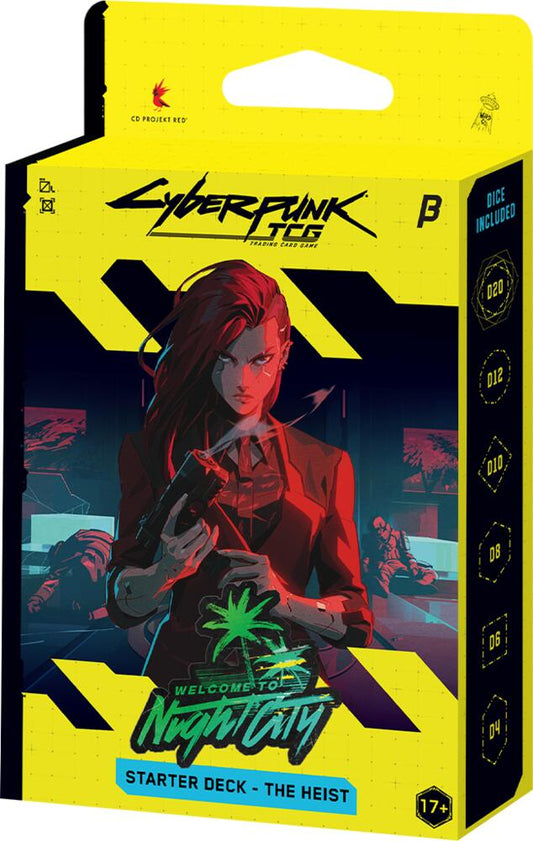 Cyberpunk TCG: WNC - Beta Starter Deck - The Heist CYB 2026 WNC Deck