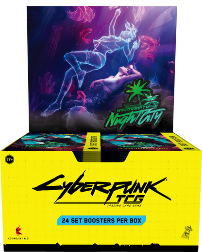 Cyberpunk TCG: Welcome to Night City - Booster Display (24)