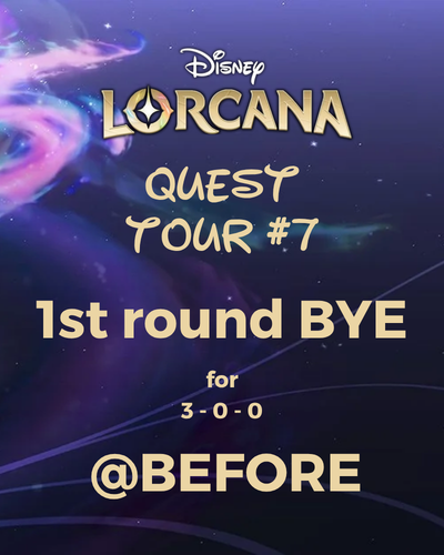 Bilet - Turniej - Lorcana - Quest Tour #7 - Before