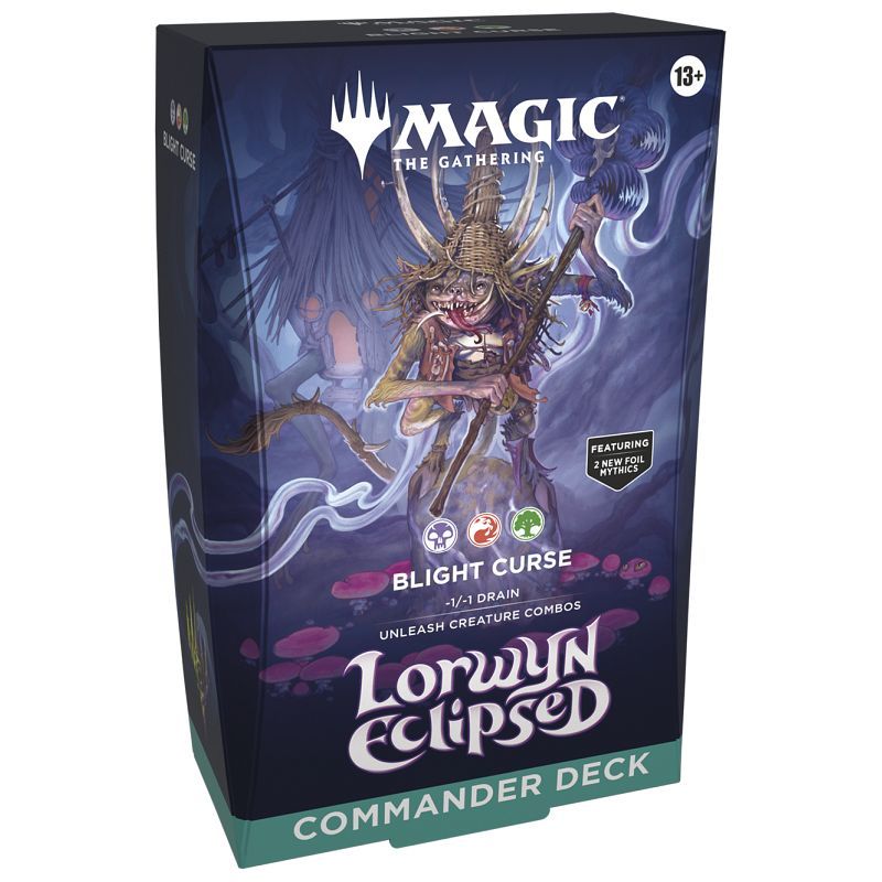 MTG - Lorwyn Eclipsed Commander Deck - Blight Curse