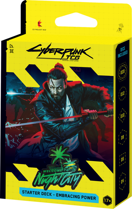 Cyberpunk TCG: Welcome to Night City - Starter Deck - Embracing Power
