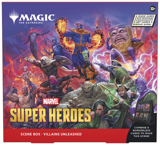 MTG - Marvel Super Heroes - Scene Box  - Villains Unleashed
