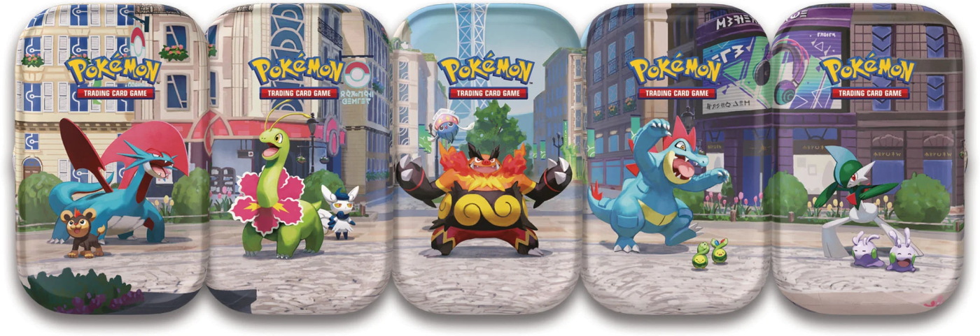 Pokémon TCG: Lumiose City Min Tin - Meganium