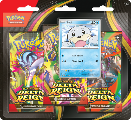Pokémon TCG: Mega Evolution - Delta Reign - 3-Pack Blister