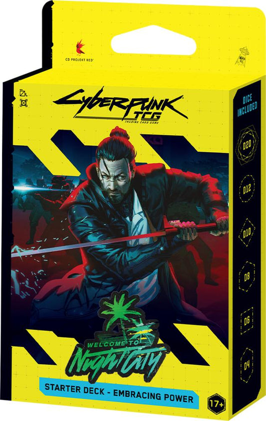 Cyberpunk TCG: WNC - Beta Starter Deck - Embracing Power CYB 2026 WNC Deck