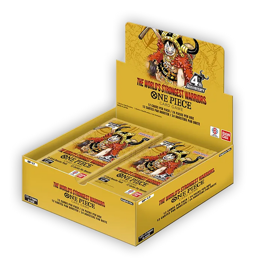 One Piece Card Game Booster Display OP-17 - The World's Strongest Warriors