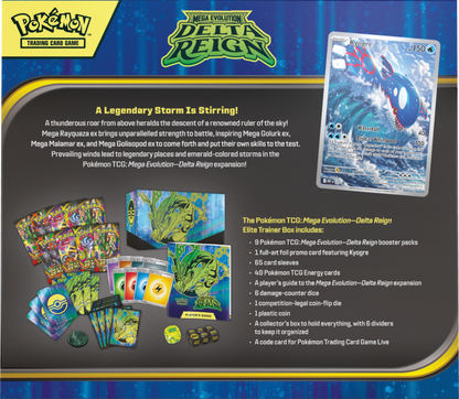 Pokémon TCG: Mega Evolution - Delta Reign - Elite Trainer Box
