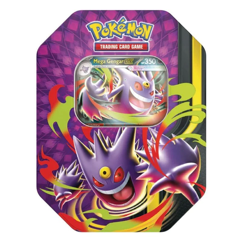 Pokemon TCG: Mega Moonlit Tins: Mega Gengar ex