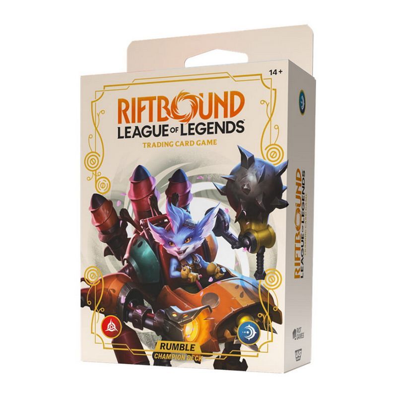 Riftbound: League of Legends TCG - Spiritforged Champion Deck - Rumble